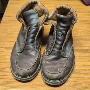 Red Wing Moc Toe 4311 Men's Brown Leather Boots *For Repair*